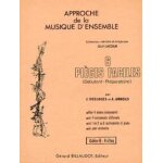 Approche de la musique d'ensemble - 6 pieces faciles - volume c : 4 violoncelles, bassons ou trombones ...