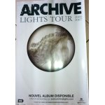 Archive - lights tour - affiche / poster envoi en tube Archive - lights tour - affiche / poster envoi en tube
