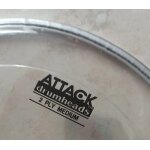 Attack dh 16 - peau de batterie tone ridge 2 clear drumhead 16 - 2 plis Attack dh 16 - peau de batterie tone ridge 2 clear drumhead 16 - 2 plis