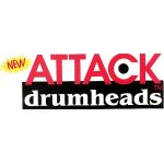 Attack dhts2 16 - peau de batterie medium thinskin2 clear, 2 ply, size 16 - Attack dhts2 16 - peau de batterie medium thinskin2 clear, 2 ply, size 16 -