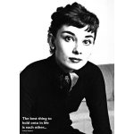 Audrey hepburn - the best thing - affiche / poster envoi en tube - 59x84 cm