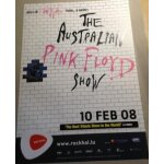 Australian pink floyd - 2008 - affiche musique / concert / poster Australian pink floyd - 2008 - affiche musique / concert / poster