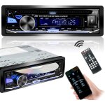 Autoradio 1 din avec lecteur cd / dvd i bluetooth i fm / rds / am radio i app control i mp3 usb sd aux ...