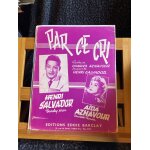 Aznavour / salvador par ce cri partition chant piano accords eddie barclay