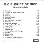 B. o. f. brice de nice - bruno coulais (sampler 18 titres)