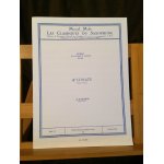 Bach 4e sonate pour fl�te et piano transcription saxophone par marcel mule collection les classiques ...