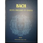 Bach, petits pr�ludes et fugues. edition reli�e urtext