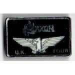 Badge du groupe saxon uk tour