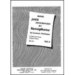 Basic jazz conception for saxophone vol. 2