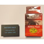 Batterie compatible pour fujifilm np - t125 pour gfx 50s, gfx 50r et gfx 100 / 1250mah Batterie compatible pour fujifilm np - t125 pour gfx 50s, gfx 50r et gfx 100 / 1250mah
