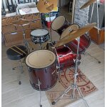 Batterie premier england complte avec set cymbales sabian et sourdines