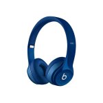 Beats solo2 - ecouteurs avec micro - sur - oreille - filaire - jack 3, 5mm - isolation acoustique - bleu ...