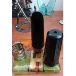 Bec(usa) pour clarinette sans marque + ligature + couvre bec, tres bon etat, eequivalent5rv en ouverture ...