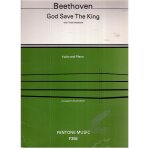 Beethoven god save the queen with variations violon et piano