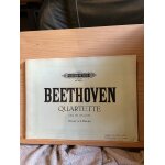 Beethoven quatuors op. 132 - 133 - 135 partition piano 4 mains partition peters 989g