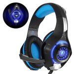 Beexcellent gm - 1 casque gaming ps4, casque gamer avec micro premium anti bruit audio stro basse avec ...