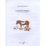 Bernard fleurette, le petit poney, partition pour flûte traversière, edition billaudot Bernard fleurette, le petit poney, partition pour flûte traversière, edition billaudot