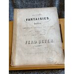 Beyer petite fantaisie facile fille du r�giment partition piano schonenberger