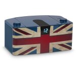 Bigben interactive lecteur cd portable  on the go!  (bleu uk)