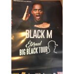 Black m - big black tour (noir) - 40x60cm - affiche / poster envoi en tube