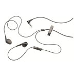 Blackberry wired stereo headset 3. 5mm - micro - casque - embout auriculaire - filaire - noir - pour ... Blackberry wired stereo headset 3. 5mm - micro - casque - embout auriculaire - filaire - noir - pour ...