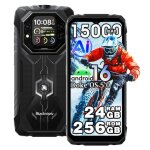 Blackview rock 1 t�l�phone portable incassable 2026, 24go + 256go, android 16 t�l�phone d�bloqu�, 15000mah, ...