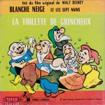 Blanche neige la toilette de grincheux film standard 8mm. bobine diam�tre 13cm;