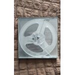 Bobine de film ou bande magn�tique 8mm 8 mm audio ou vid�o de 50m m�tres 50 environ dans son coffret ...