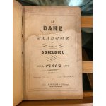 Boieldieu la dame blanche partition piano seul editions cotelle & cie