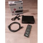 Boitier d�codeur tnt hd snt - 220 hd sedea avec boite et telecommande hdmi usb