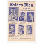 Bolero bleu - paroles de jancel - musique jose aguira & juan stevera - partition chant, piano, saxo, ... Bolero bleu - paroles de jancel - musique jose aguira & juan stevera - partition chant, piano, saxo, ...