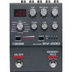 Boss - rv 200 reverb - p�dale de reverb polyvalente 12 effets