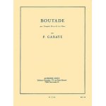Boutade trompette en ut (ou en sib) et piano Boutade trompette en ut (ou en sib) et piano