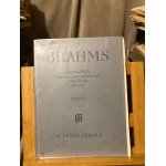 Brahms sonate clarinette / alto et piano opus 120 partition ed. henle urtext 274 Brahms sonate clarinette / alto et piano opus 120 partition ed. henle urtext 274