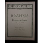 Brahms sonate op 120 n2 pour clarinette (ou violon ou alto) et piano