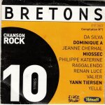 Bretons  chanson rock  cd 10 titres henaff avec da silva / dominique a / jeanne cherhal / miossec / philippe ...
