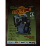 Broc 'n' roll - brocante musicale 2018 - 60x84cm - affiche / poster envoi en tube