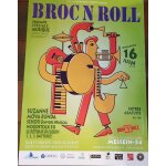 Broc n roll - brocante musicale 2019 - 60x80cm - affiche / poster envoi en tube