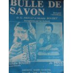 Bulle de savon . accord�on privat boudet. edition radio dancing