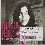 C d single collector monotitre olivia ruiz j'aime pas l'amour 2003