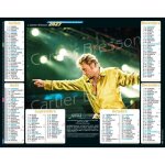 Calendrier johnny concert 1 la poste almanach 2027