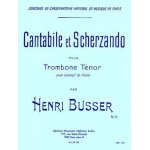 Cantabile et scherzando op. 51 trombone tnor et piano