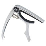 Capo guitare folk et electrique - finition chrome