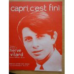 Capri c'est fini chant, piano / vocal, piano / voce, pianoforte / canto, piano