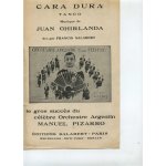Cara dura tango musique de juan ghirlanda gros succ�s du c�l�bre orchestre argentin manuel pizarro
