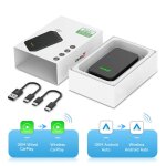 Carlinkit 5. 0 2air - adaptateur sans fil portable carplay android auto, smart 2 en 1, ai box, wifi, ... Carlinkit 5. 0 2air - adaptateur sans fil portable carplay android auto, smart 2 en 1, ai box, wifi, ...