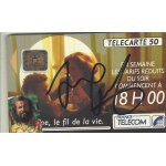 Carte telephonique d�dicac�e