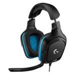 Casque de jeu logitech g432 - micro - casque - canal 7. 1 - circum - aural - filaire - usb, jack 3, 5mm ... Casque de jeu logitech g432 - micro - casque - canal 7. 1 - circum - aural - filaire - usb, jack 3, 5mm ...