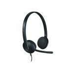 Casque st�r�o logitech h340 avec micro - usb 981 - 000475