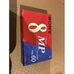Cassette vid�o sony 8 standard mp pal 60 vid�o 8 neuve sous blister